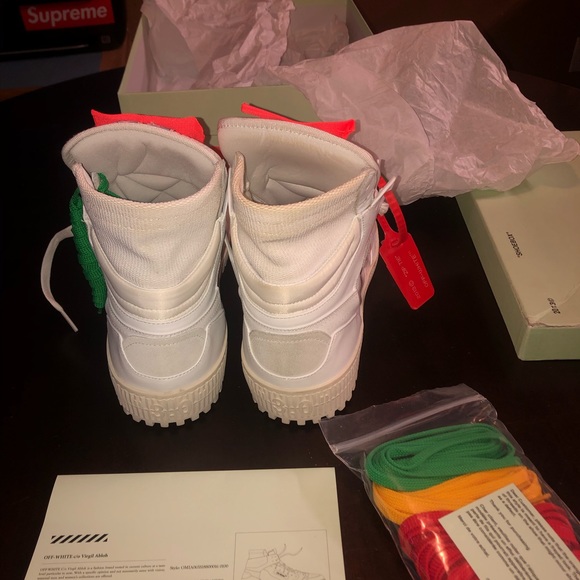 Off-White “Virgil Abloh” high tops - Picture 4 of 8